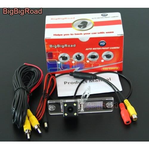 BigBigRoad Car Rear View Reverse Backup Parking Camera For Mitsubishi Zinger L200 Pajero 2009 2010 2011 2012 Night Vision