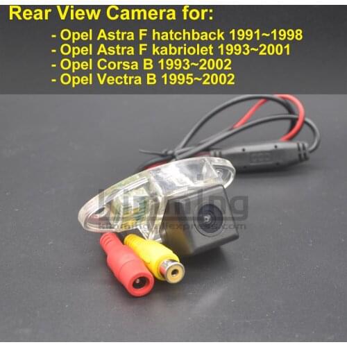 Car Rear View Camera for Opel Astra F Corsa B Vectra B 1995 1996 1997 1998 1999 2000 2001 2002 Wireless Reversing Camera CCD HD