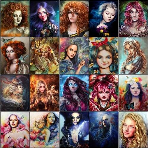 5d diamond painting kit set Woman flower bird butterfly complet cuadros full square embroidery Cross stitch mosaic dirll drawing