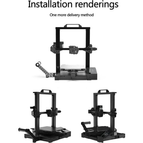 R91A Original 3D Printer Creality CR-6 SE Rotatable Filament Spool Holder Kit with Gripper For Ender-3 Series CR-6 SE