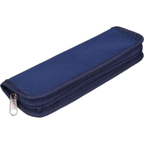 Portable Insulin Cooler Bag Diabetic Insulin Travel Case Cooler Pill Box Aluminum Foil Ice Bag (Navy Blue)