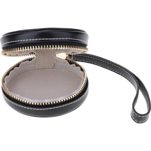 Durable PU Leather Camera Protective Cover Case Skin, Water Resistance, Black