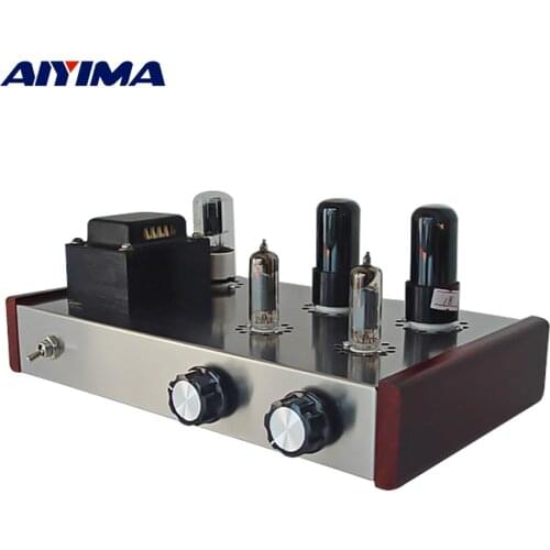 AIYIMA Bluetooth Preamplifier Class A Tube Pre Amplifier Professional Vacuum Tube Preamp Amp 6j4 6p6p 6z5p DIY For Home Theater