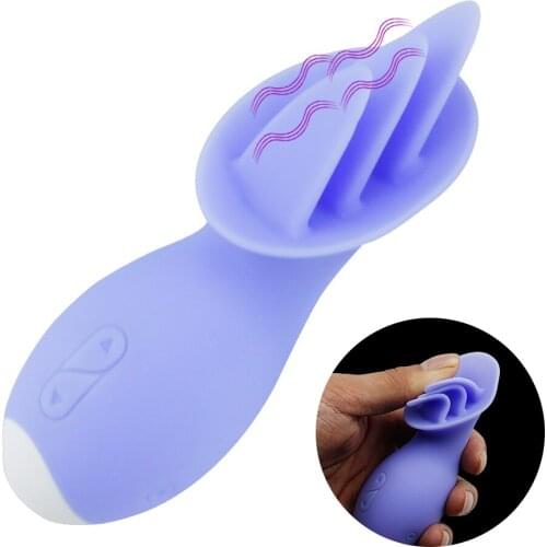 10 Speed Tongue Vibrator Female Masturbator Sex Toys for Women Vagina Massage Oral Licking G-Spot Pussy Clitoris Stimulator