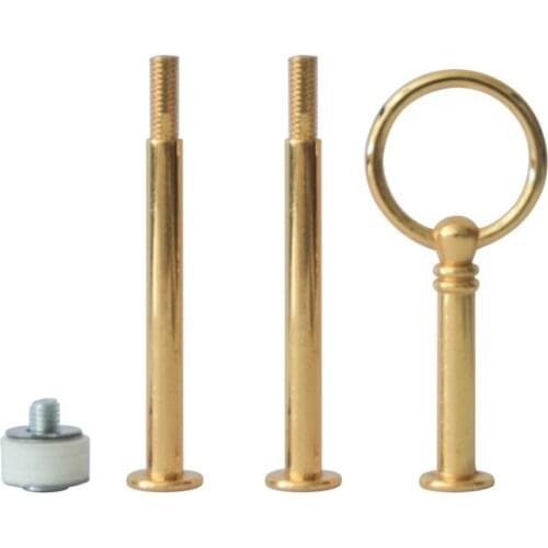 Wedding Dessert Metal Fruit Wholesale Mini Silver 3 Tier Cupcake Round Afternoon Tea Gold Cake Stand Handles