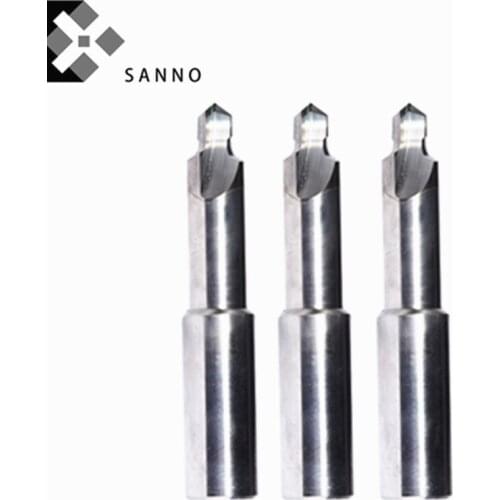 Carbide drilling bit D12XD20XD25X150mm customize solid tungsten steel alloy step drill bit chamfering forming drills tool