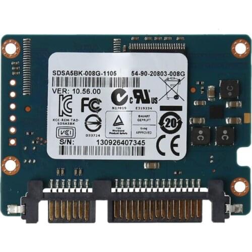 8GB Internal SATA Module SSD HP M500 M551 Half Slim Solid State Hard Disk Drive for Laptop PC Computer Notebook