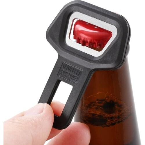 1PCS Car Safety Seat Belt Buckle Clip Car Bottle Opener for KA Territory FLEX Transit Super Duty Atlas F-150 F250 F350 F450
