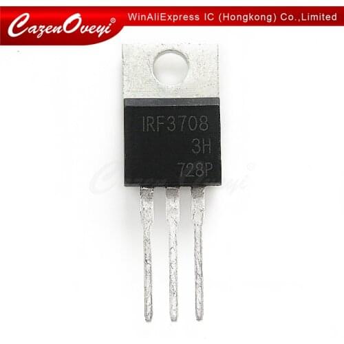 10pcs/lot IRF3708 TO-220 In Stock