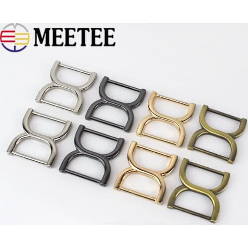 5/10pcs 25mm Square Bag Buckles Shoes Garment Belt Buckles Clasp Connectors Handbag Strap Adjuster Snap Hooks DIY Accessories
