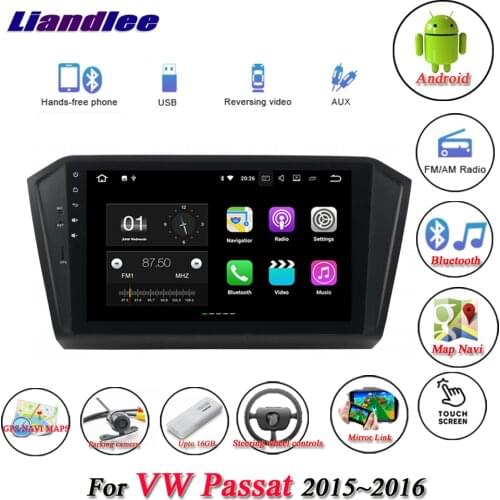 Car Android Multimedia System For Volkswagen Passat 2015-2016 Radio USB GPS Wifi Navigation HD Stereo Screen