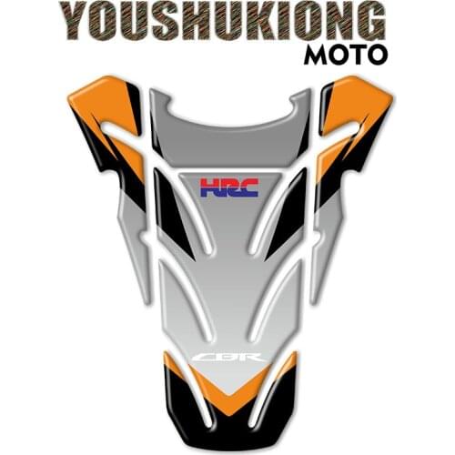 CBR Sticker Motorcycle Tank Pad Protector Decal Stickers Case for CBR CBR 400 600 900 1000 RR 1100XX Tankpad 3D Carbon Look