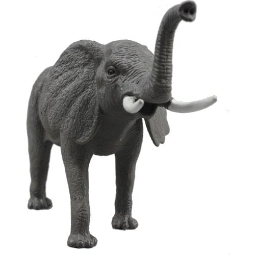 Action Figures Wild Animals Elephant Model Collectible Model Kids Toy For Children Ornamental Elephant Model Toy Gift