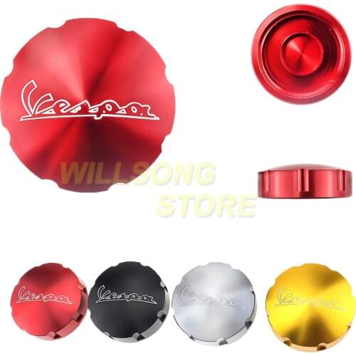 Gas Fuel Tank Cover For All VESPA GT GTS GTV LX Primavera Sprint Motorcycle Accessories Petrol Oil Fluid Gasoline Reservoir Cap