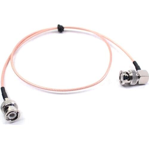 Lanparte 60cm HD SDI Cable with Right Angle BNC to BNC, Male to Male Plug for DSLR SLR Camera and Equipment Accessories
