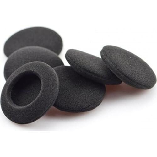 5Pairs 60mm/2.4" Replacement Foam Earpads Cushion For Logitech H600 H330 H340/Aiwa HP-CN5/Labtec Axis 502 headset Black