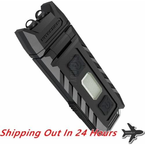 Sale NITECORE THUMB LEO Rechargeable High Performance White + Red UV Light 2LEDs Handy Versatile Tiltable Worklight Outdoor Camp