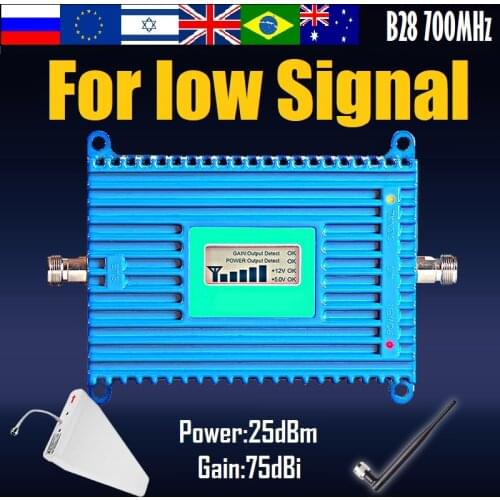 5G Repeater Signal Booster Amplifier 4G 700MHZ B28 1000 square meter big house Rural area low weak cellphone signal Free return
