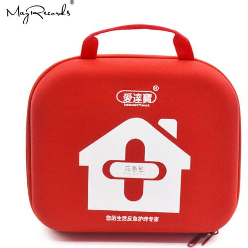 Hot Sale First Aid Kits Bag Empty Handbag for Travel Camping Sport Medical Car Emergency Survival Outdoor(Red)
