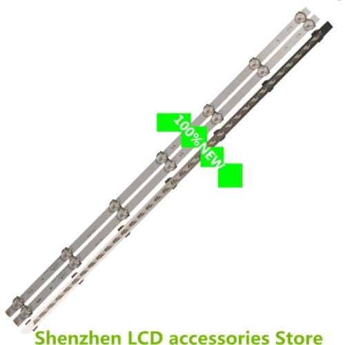 3piece/lot 32inch use aluminium 100%new LCD TV backlight bar RH-D32071235-334AS-M 6v 59CM 7LED 100%NEW