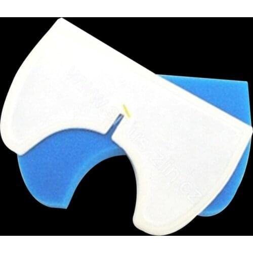 1Pcs white+1Pcs blue Sponge dust Hepa filter For samsung DJ97-00846A SC4300 SC4316 SC4320 Vacuum cleaner accessories parts