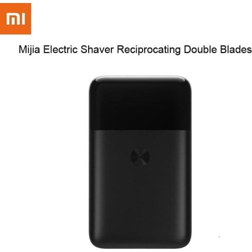 Xiaomi Mijia Electric Razor Reciprocating Dual Blade Mini Shaver Type-C Charging Smart Wet Shaving Washable Mens Beard Trimmer