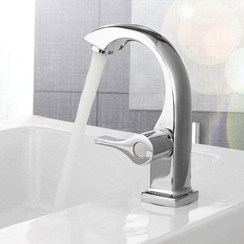 Chrome Bathroom Faucet Single Hole Pull Out Spout Kitchen Sink Mixer Tap Stream Sprayer Head Cold Water Faucet torneira