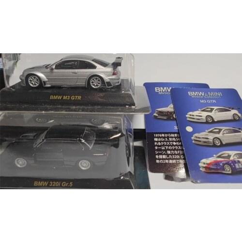 1/64 Kyosho Alloy Car M3 GTR 320i Gr.5 Rare Collection Decoration Gift