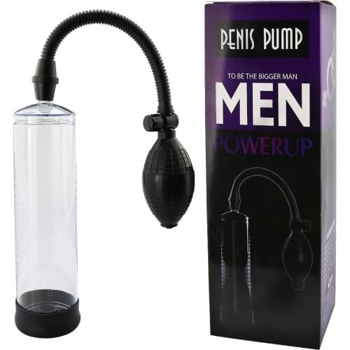 Male Penis Pump Vacuum Penis Enlargement for Men Hands Operation Enhancer Penis extender Adult Sex products Sex Toys for Men