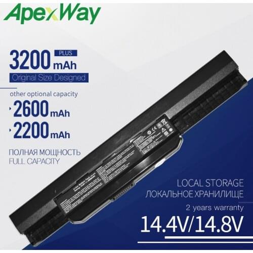 New Laptop Battery A42-K53 A31-K53 For Asus A32 K53 A41-K53 A43 A53 K43 K53 K53S K53u X43 X44 X53 X54 X84 X53SV X53U X53B X54H