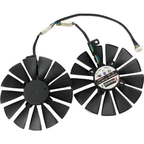 95MM(100MM) 4Pin FDC10M12S9-C Cooler Fan For ASUS GPU ROG POSEIDON GTX1080TI STRIX RX 570 470 580 GTX 1050Ti Video Card Cooling