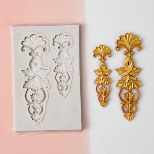 Lace Silicone Mold Fondant Mold Cake Decorating Tools Chocolate Gumpaste Mould Sugarcraft Cake Decorating Tools