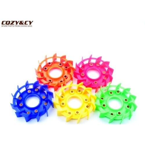 Scooter Cooling Fan Racing for Sym 50 Fiddle 2 Orbit 1 Symply 50cc 4-Stroke AC