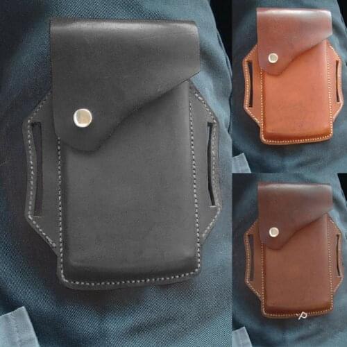 Medieval Renaissance Viking Knight Cosplay Leather Vintage Pocket Belt Clothing Bag Waist Phone Bag Cosplay Costume Accessory