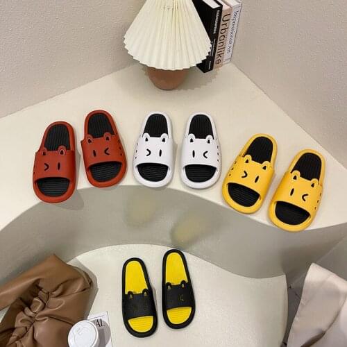 Men and Women Comfortable Soft Slippers Non-slip Bathroom Home Shoes Couple Thicken Summer Slippers Lightweight Breathable