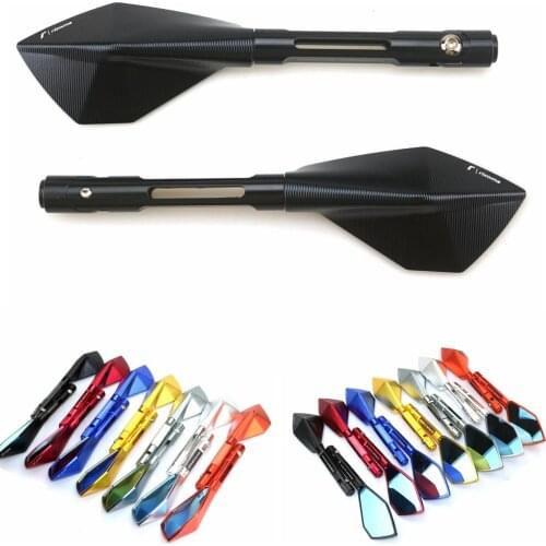 Universal Aluminum CNC process manufacturing Motorcycle Rearview Side mirror For HONDA GROM MSX125 MSX125SF