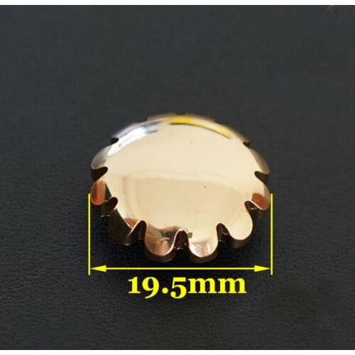 50pc Q17-19.5mm Solid Brass belt screw Chicago Screw Leathercraft