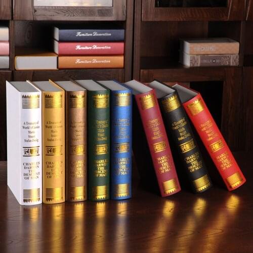 10pc Book European Darwin simulation props Fake Photography soft model 0308 decoration book