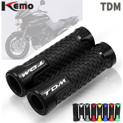 For YAMAHA TDM850 TDM900 TDM 850 TDM 900 Motorcycle Accessories CNC Aluminum Handlebar Hand Grips Handle Bar End Grip