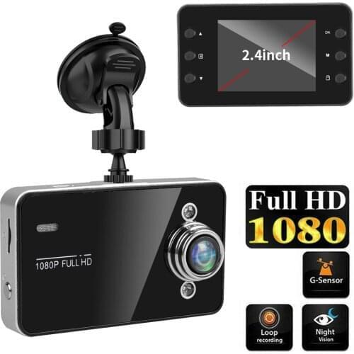 Car DVR Camera K6000 Auto Tachograph Car Video Recorder Camcorder Video Auto Registrator Full HD 1080P Dash Cam