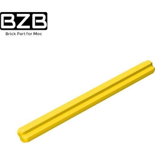 BZB MOC 3706 1x6 Cross Shaft 47.5 High-tech Creative Building Block Model Kids Toys Boys DIY Brick Parts Education Best Gifts