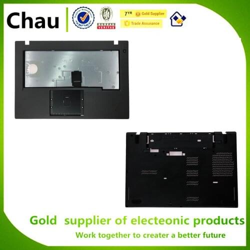 Chau New For lenovo Thinkpad L460 Upper Case Palmrest Cover 01AV94 AP108000300 /Bottom Base Cover Case 00HT833