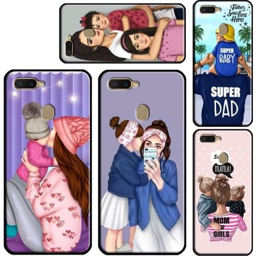 Baby Mom MUM MOTHER Girl Queen Phone Case For OPPO A91 A15 A5 A9 A53 A31 2020 A5S A3S A1K A52 A72 F5 F7 Reno 2 Z 4 Pro