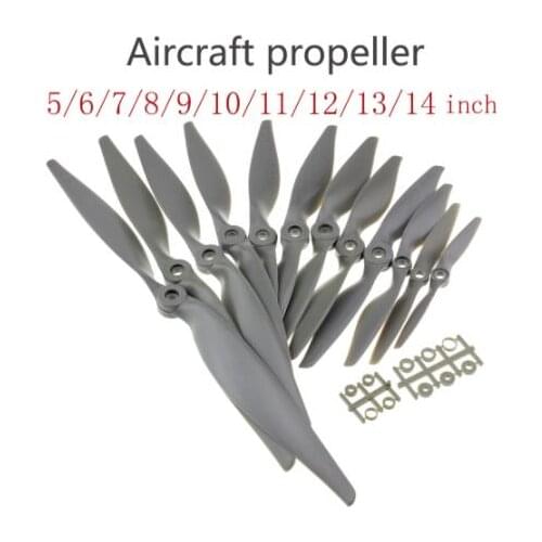 Gemfan Apc Nylon Propeller 5x5/6x4/7x5/8x4/8x6/9x6/10x5/10x7/11x5.5/12x6/13x6.5/14x7/15x8/16x8/17x8E Props For RC Model Airplane