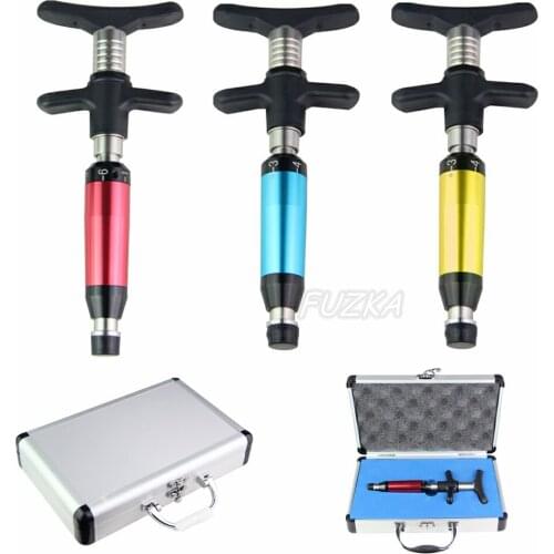 Chiropractic adjusting tool for backbone modulation and adjustment 1 heads chiropractic correction gun high quality Massager