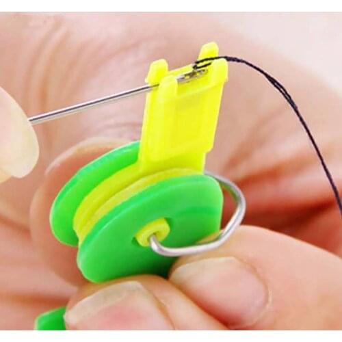 Use Tool Threader Elderly Guide Needle Easy Device Automatic Thread Sewing