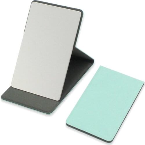 Pocket Rectangle Makeup Folding Mirrors Ultra-thin Folding Make Up Mirror Personalised Portable Compact Cosmetic Mirror