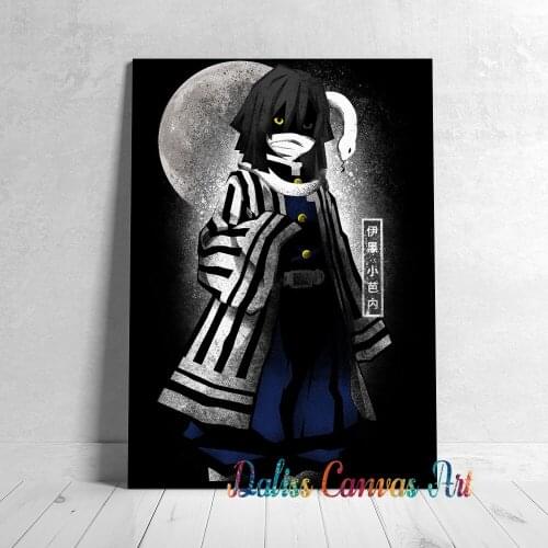 Anime Canvas Iguro Dark Shadow Pictures Home Decoration Paintings Poster HD Prints Wall Art Modular Living Room Framed