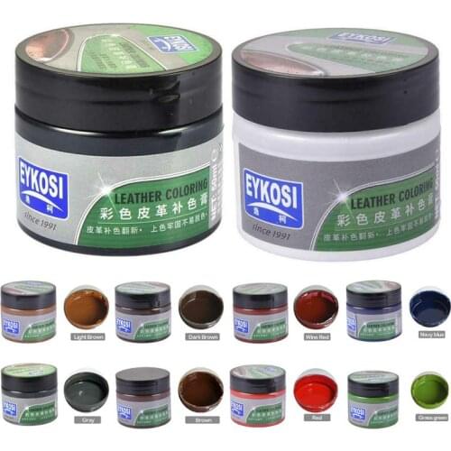 Car Seat Leather Restoration Vinyl Repair Kit Auto Car Seat Sofa Leather Holes Scratch Cracks Rips Liquid Leather Repair Cream