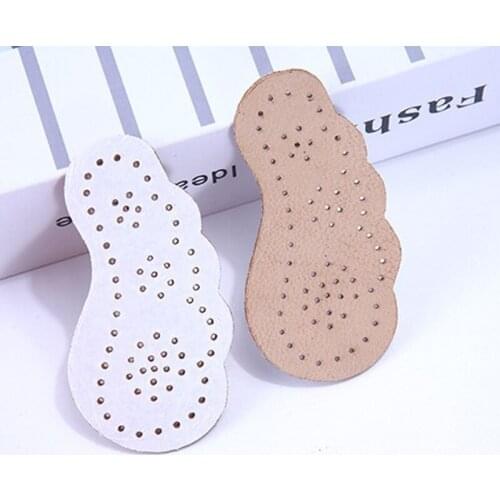 Leather Non-slip Insoles For Women Sandals Sticker High Heel Shoes Self-adhesive Patch Cushion Forefoot Care Relief Pain Gel Pad